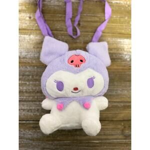 Sanrio Kuromi Plush Backpack Purple Japan Hello Kitty Coquette Twee Mini Cute